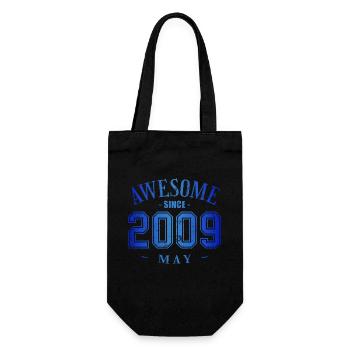 Mai 2009 - Anniversaire en mai Génial - Sac à bouteille - noir - Devant