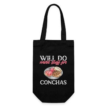 Concha Hispanique Mexicain Pan Dulce - Sac à bouteille - noir - Devant