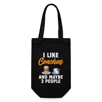 Concha Hispanique Mexicain Pan Dulce - Sac à bouteille - noir - Devant