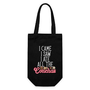 Concha Hispanique Mexicain Pan Dulce - Sac à bouteille - noir - Devant