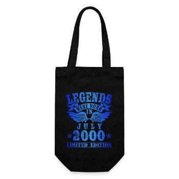 Les légendes sont nées en juillet 2000 Anniversaire - Sac à bouteille - noir - Devant