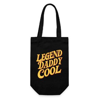 Legend Daddy Cool Unique Motif - Gift Bag for Bottles - black - Front