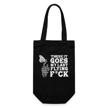 There It Goes My Last Flying F - Gift Bag for Bottles - black - Front