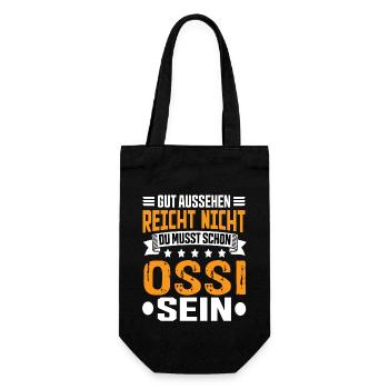 Ossi Allemagne de l’Est Allemagne de l’Est Dicton de l’Est - Sac à bouteille - noir - Devant