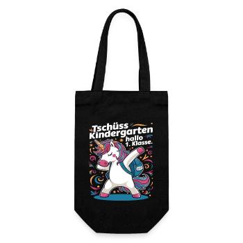Goodbye Kindergarten Hello 1st Class 2024 - Gift Bag for Bottles - black - Front