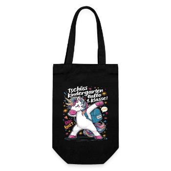 Goodbye Kindergarten Hello 1st Class 2024 - Gift Bag for Bottles - black - Front