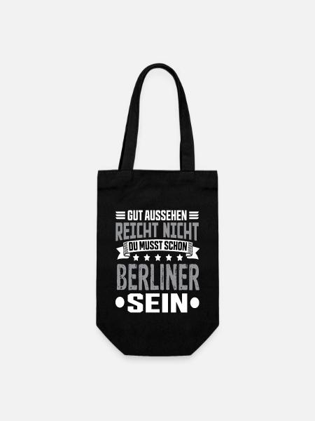 Berlin Berlin Capitale Hemiat Berlin Dictons - Sac à bouteille - noir