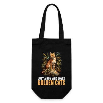 Golden Cats Golden Cat - Gift Bag for Bottles - black - Front