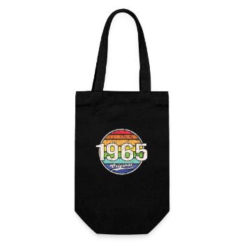 1965 Birthday Year Original - Gift Bag for Bottles - black - Front