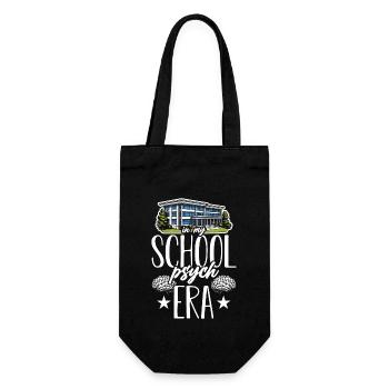 School Psych In My School Psych Psychology Teacher - Geschenkbeutel für Flaschen - Schwarz - Vorne