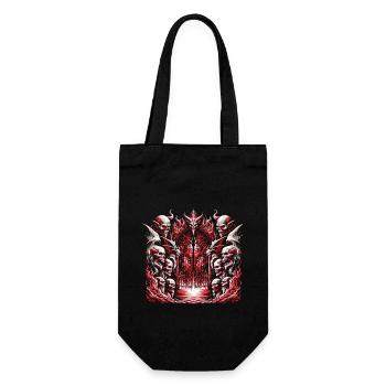 Demons and Hellgates - Gift Bag for Bottles - black - Front