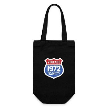 1972 Anniversaire Route Vintage Original - Sac à bouteille - noir - Devant