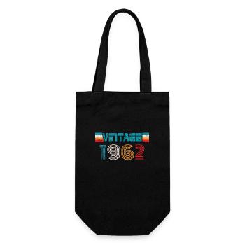 Millésime anniversaire 1962 - Sac à bouteille - noir - Devant