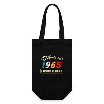 1965 Anniversaire Fabriqué en Édition Limitée - Sac à bouteille - noir - Devant