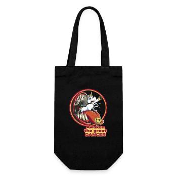 Hardcore-Rave Raver 90 EDM DJ Rave House-Music - Geschenkbeutel für Flaschen - Schwarz - Vorne