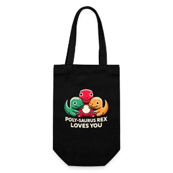 Polyamorous Community Polyamorous Parenting - Gift Bag for Bottles - black - Front