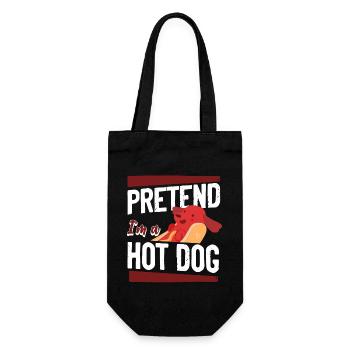 Hot Dog Adulte Faire semblant d’être un Hot - Sac à bouteille - noir - Devant