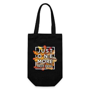 Hot Dog Adulte juste un de plus chaud - Sac à bouteille - noir - Devant