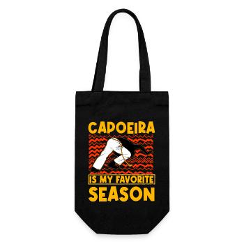 La capoeira est ma saison préférée - Sac à bouteille - noir - Devant