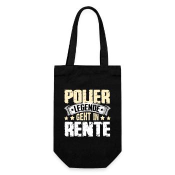 La légende du contremaître prend sa retraite - Sac à bouteille - noir - Devant