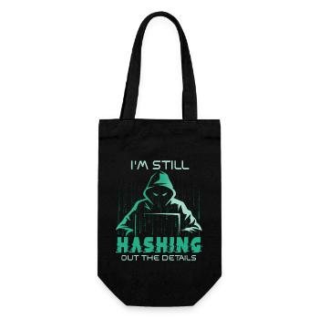 Ethical Hacker Cybersecurity Expertise - Gift Bag for Bottles - black - Front
