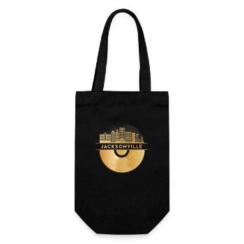 Disque vinyle Disco Musique - Sac à bouteille - noir - Devant