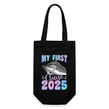 Croisière Vacances 2025 Croisière en famille - Sac à bouteille - noir - Devant