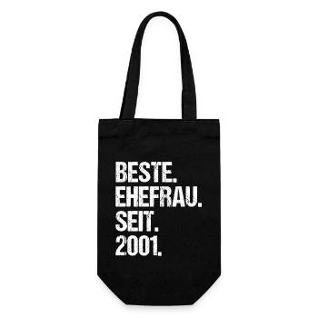 Meilleure épouse de la Saint-Valentin depuis 2001 - Sac à bouteille - noir - Devant