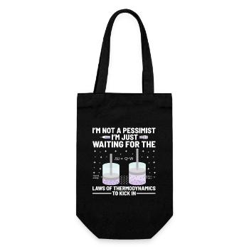 Science Teacher School Teacher Biology Chemistry P - Gift Bag for Bottles - black - Front
