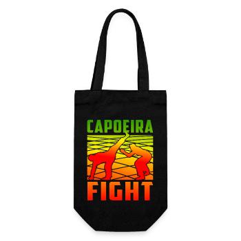 Capoeira Fight - Gift Bag for Bottles - black - Front
