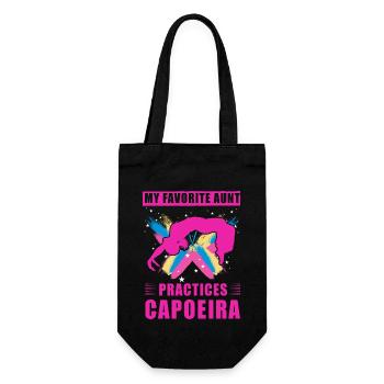 Ma tante préférée pratique la capoeira - Sac à bouteille - noir - Devant