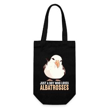 Albatross Albatrosse Albatros - Gift Bag for Bottles - black - Front