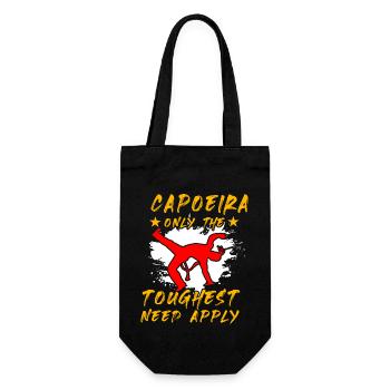 Capoeira : seuls les plus difficiles doivent s’appliquer - Sac à bouteille - noir - Devant