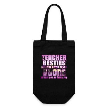 Les meilleurs amis des enseignants parce qu’ils deviennent fous - Sac à bouteille - noir - Devant