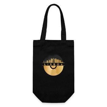 Disque vinyle Musique - Sac à bouteille - noir - Devant