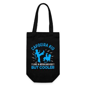 Capoeira comme un enfant normal mais plus cool - Sac à bouteille - noir - Devant