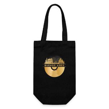 Disque vinyle Musique - Sac à bouteille - noir - Devant