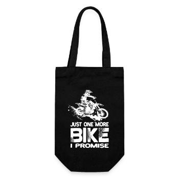 Juste une moto de plus que je promets moto de motocross - Sac à bouteille - noir - Devant