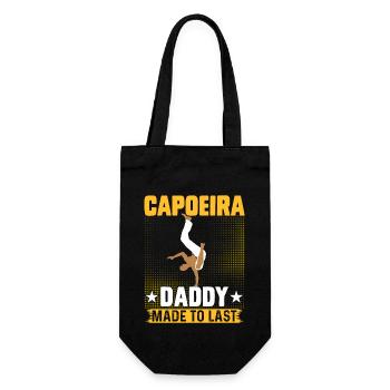 Capoeira daddy made to last - Gift Bag for Bottles - black - Front