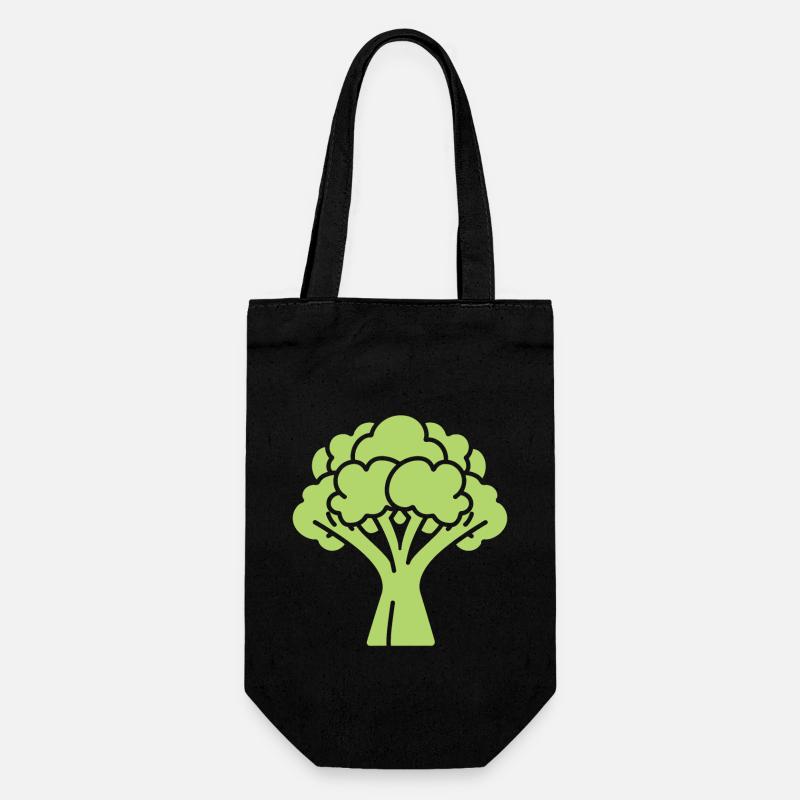 brocoli - Sac à bouteille - noir
