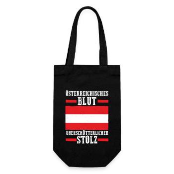 Austrians Austria - Gift Bag for Bottles - black - Front