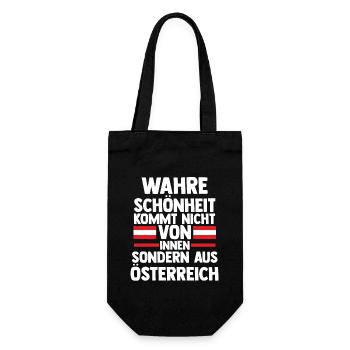 Austrians Austria - Gift Bag for Bottles - black - Front