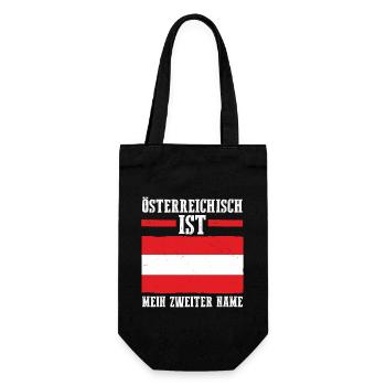 Austrians Austria - Gift Bag for Bottles - black - Front