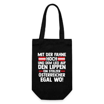 Austrians Austria - Gift Bag for Bottles - black - Front
