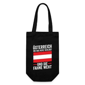 Austrians Austria - Gift Bag for Bottles - black - Front