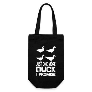 Juste un canard de plus, je promets des canards, des animaux - Sac à bouteille - noir - Devant