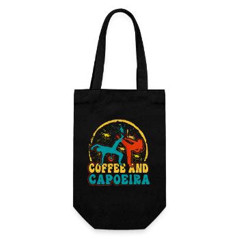 Café et Capoeira - Sac à bouteille - noir - Devant