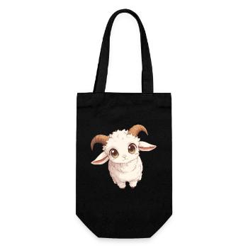 Alpine Goat Mountain Goats Mountain Goat - Gift Bag for Bottles - black - Front