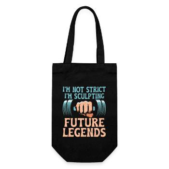 Physical Education Teacher PE Teachers School Spor - Gift Bag for Bottles - black - Front