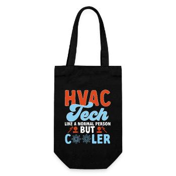 Chauffage, Climatisation, Ventilation, Technicien - Sac à bouteille - noir - Devant